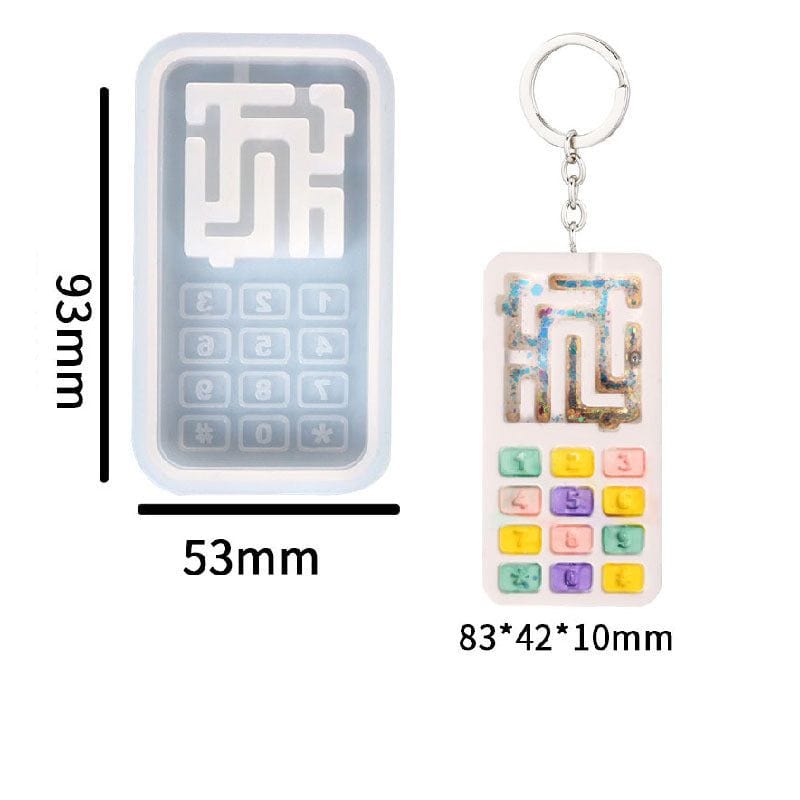 Mini Mobile Style Labyrinth Game Mould