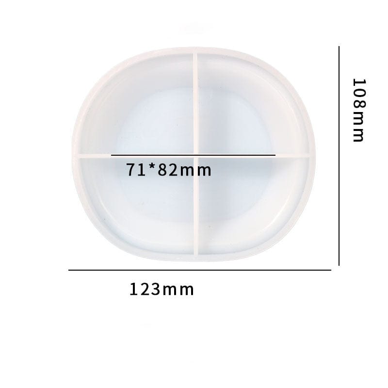 Small Oval Plate Mould