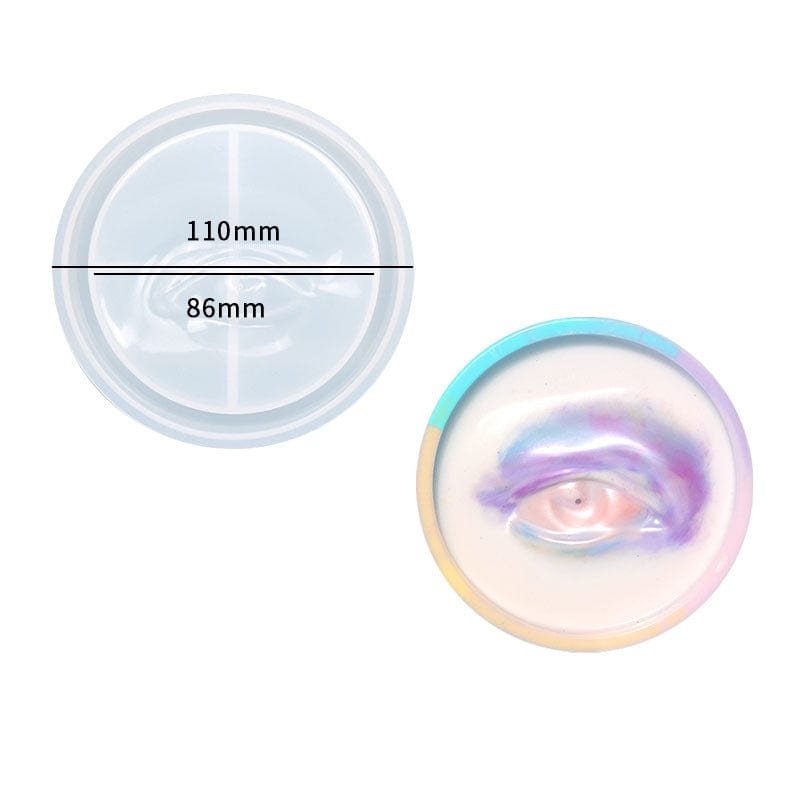 Eye Incense Stick Stand & Plate Mould