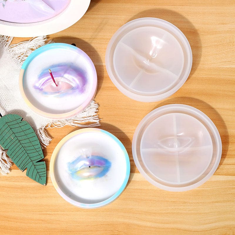 Eye Incense Stick Stand & Plate Mould