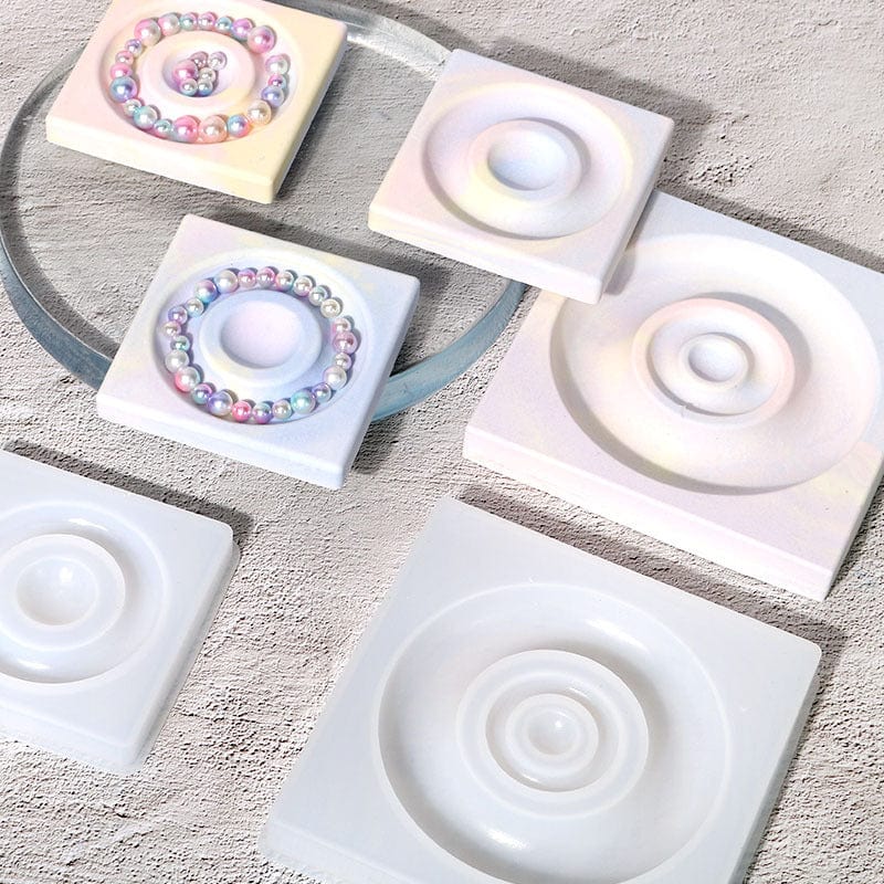 Small Square Jewellery Dish & Coaster Mould