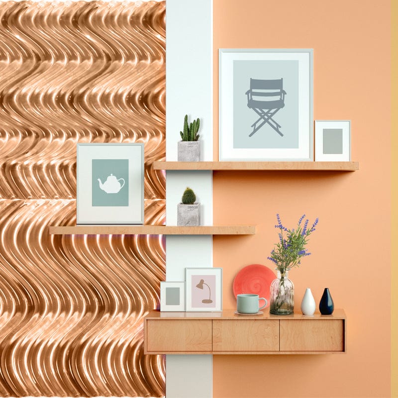 Wavy Platter And Tile Mould