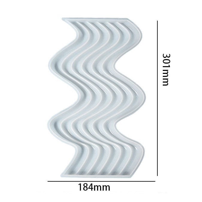 Wavy Platter And Tile Mould