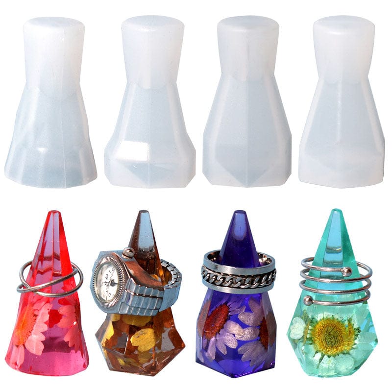 Cone Shaped Ring Holder & Candle Mould Design No 2