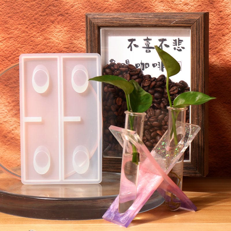X Shaped Test Tube Planter Mould