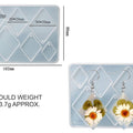 6 Cavity Diamond Jewellery & Keychain Mould