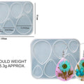 6 Cavity Drop Jewellery & Keychain Mould