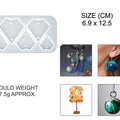 5 Cavity Diamond Jewellery & Rakhi Mould
