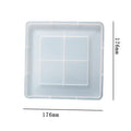 Square Photo Frame & Coaster With Angular Boundry