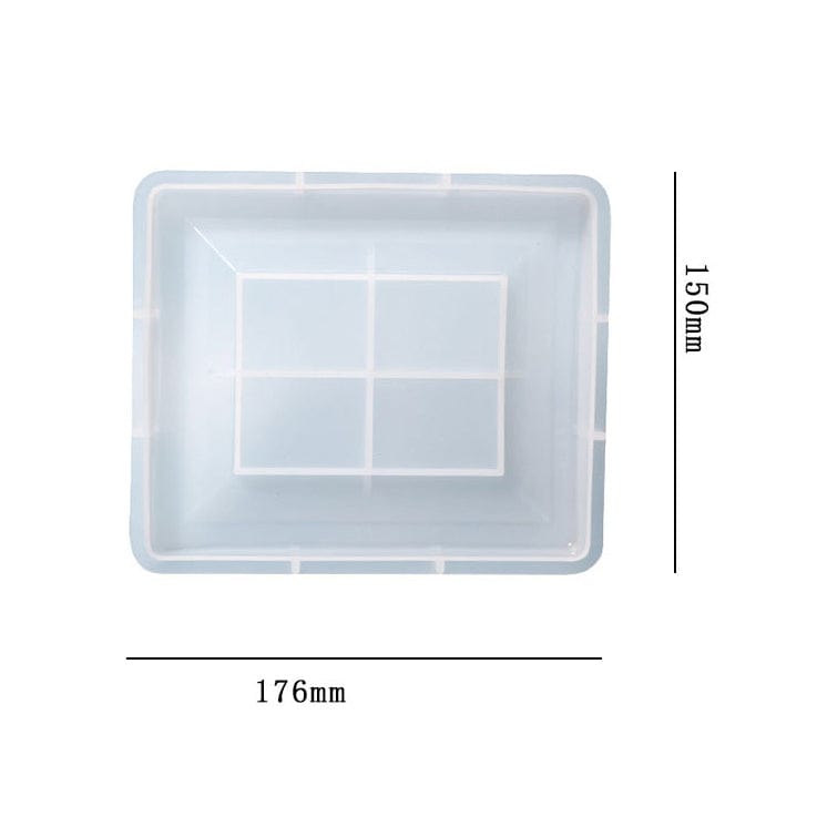 Rectangle Photo Frame & Coaster With Boundary Mould