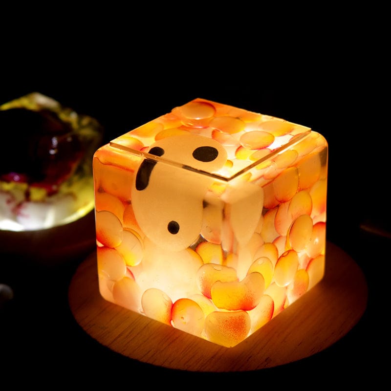 10.6 Cm Cube Shaped Paper Weight Mould