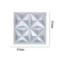 Square With 3D 4 Corner Star Coaster Mould