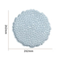 10" Round Agate Mosaic Texture Tray Mould