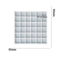 36 Cavity Square Mosaic Mould For Recasting & Lippan Art
