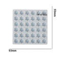 36 Cavity 6 Corner Star Shaped Mosaic Mould For Recasting & Lippan Art