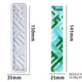 Maze Geometrical Design Bookmark Mould
