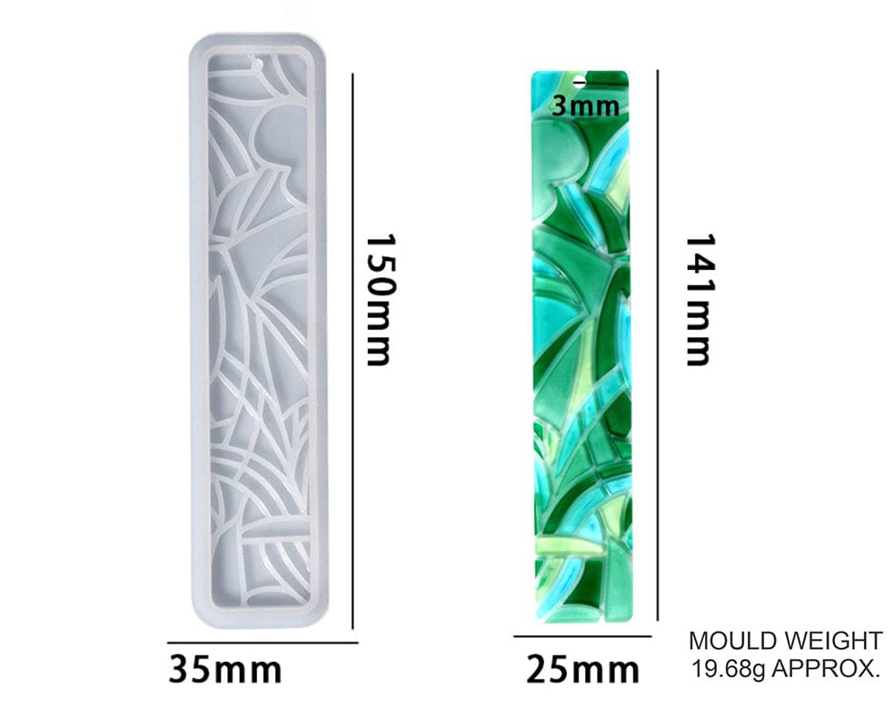 Modern Art Boomark Mould