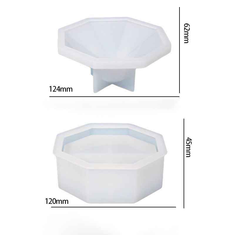Eight-Sided Exquisite Stacking High Storage Box Mould