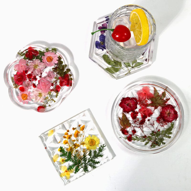 Round Textured Coaster With Boundary Mould