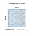 Square Textured Coaster Mould