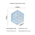 Hexagonal Textured Coaster Mould
