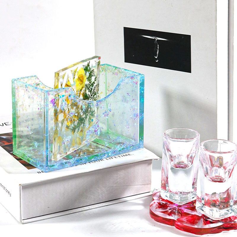 Rectangle Shape Coaster Stand Mould