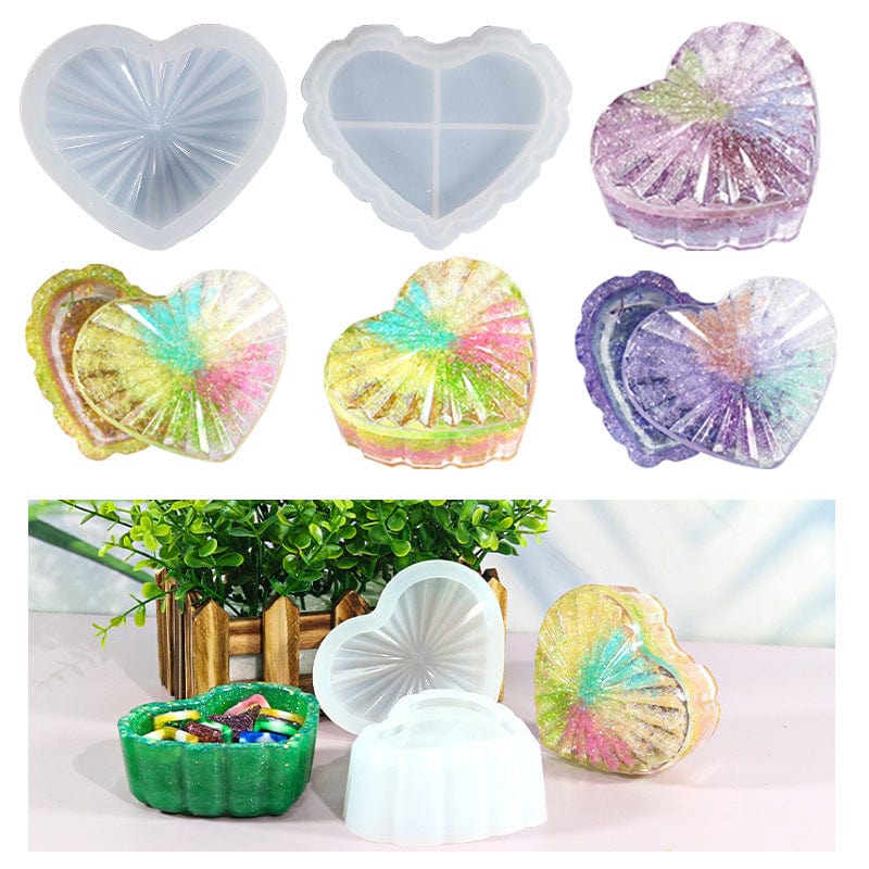 Striped Love Storage Box Mould