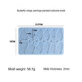18 Cavity Butterfly Wings Pendant & Keychain Mould