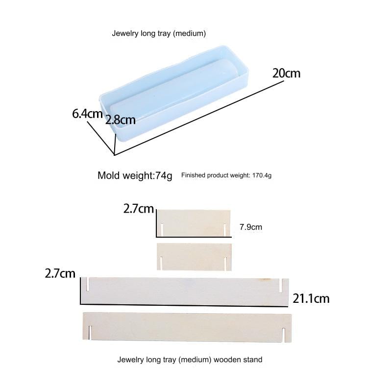 8" Long Jewellery Tray Mould