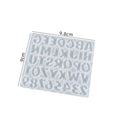 Small Abcd Alphabet & Num. 2 Hole  Keychain Mould