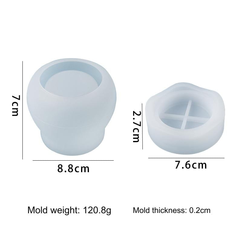 Pudding Storage Jar & Lid Mould