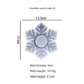 Snowflakes Tea Light Holder 04