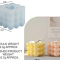 Love Rubik'S Cube Candle Mould