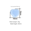 Curve Heart Bowl Katori Mould