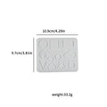 12 Cavity Jewellery Pendant & Keychain Mould