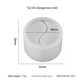 Tai Chi (Feng Shui) Bowl & Candle Mould
