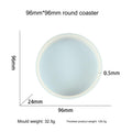 4" Round 24mm Deep Coaster Mould