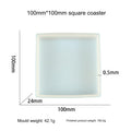 4" Square 24mm Deep Coaster Mould