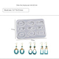 12 Cavity Keychain and Jewellery Mould