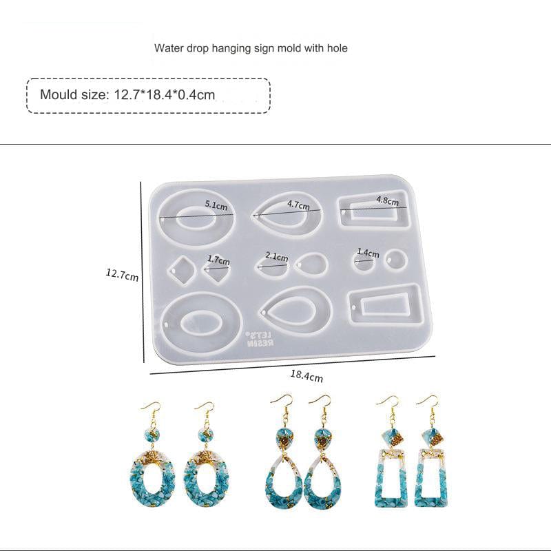 12 Cavity Keychain and Jewellery Mould