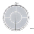 Big Round Wave Pointed Border Tray Mould