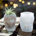 Girl Planter Pot Mould