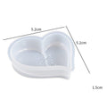 Rubbing Stitching Patching Heart Shaped Keychain & Pendant Mould