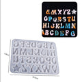 27 Cavity Funky Style Alphabet Letter Mould