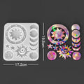 12 Cavity wild chimes Keychain & Pendant Mould