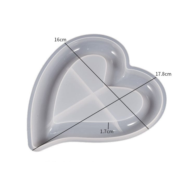 Dish Jewellery Heart Tray Mould