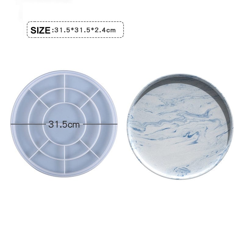 12.5 Inch Round Trinket Tray Mould