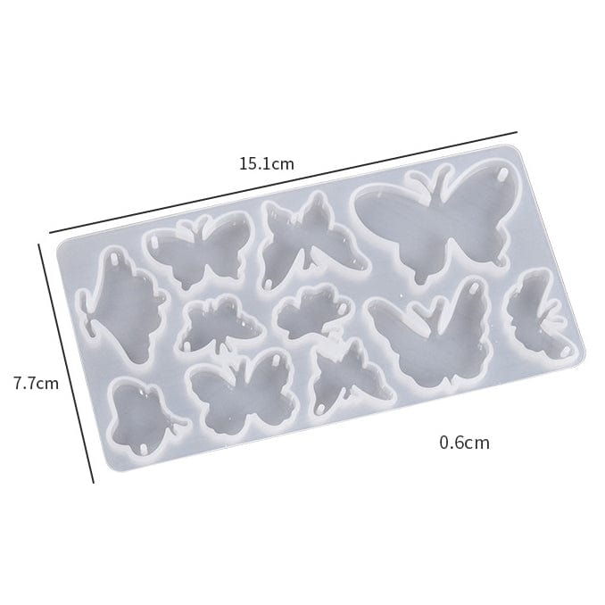 11 Cavity Keychain & Pendant Mould