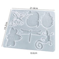 6 Cavity Insect Keychain & pendant Mould