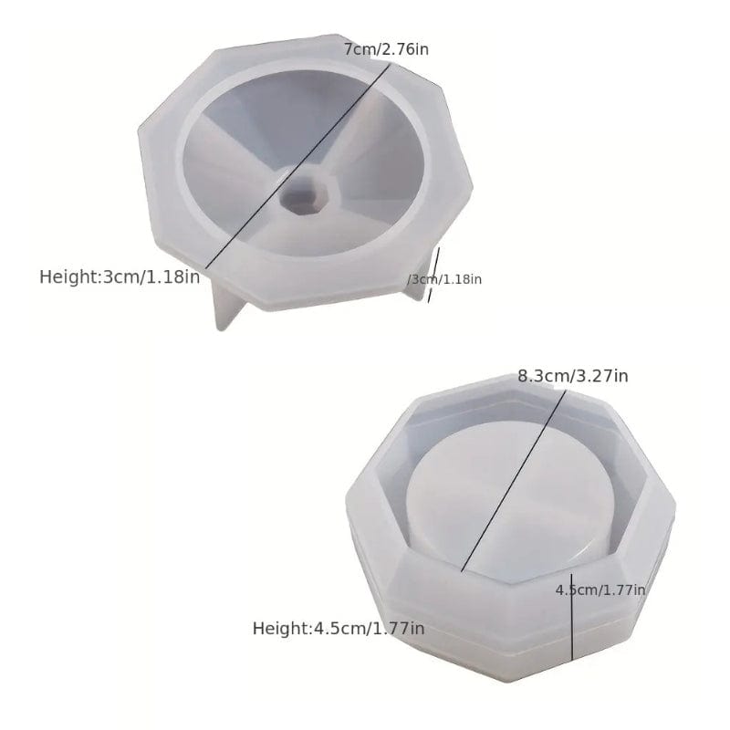 Heptagon Storage Box Mould
